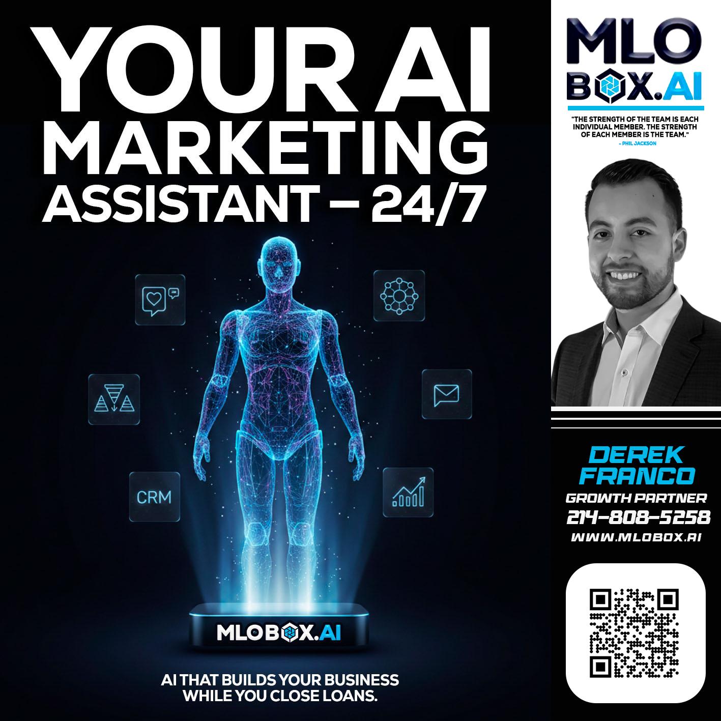 YOUR AI MARKETING - Derek Franco -Mortgage Loan Originator