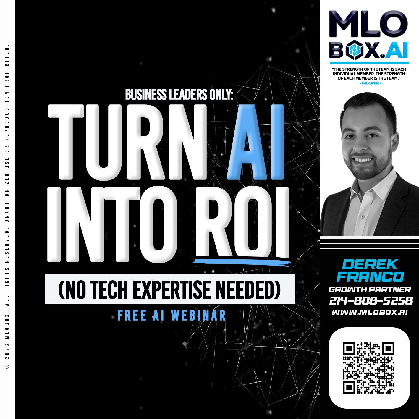 TURN AI - Derek Franco -Mortgage Loan Originator