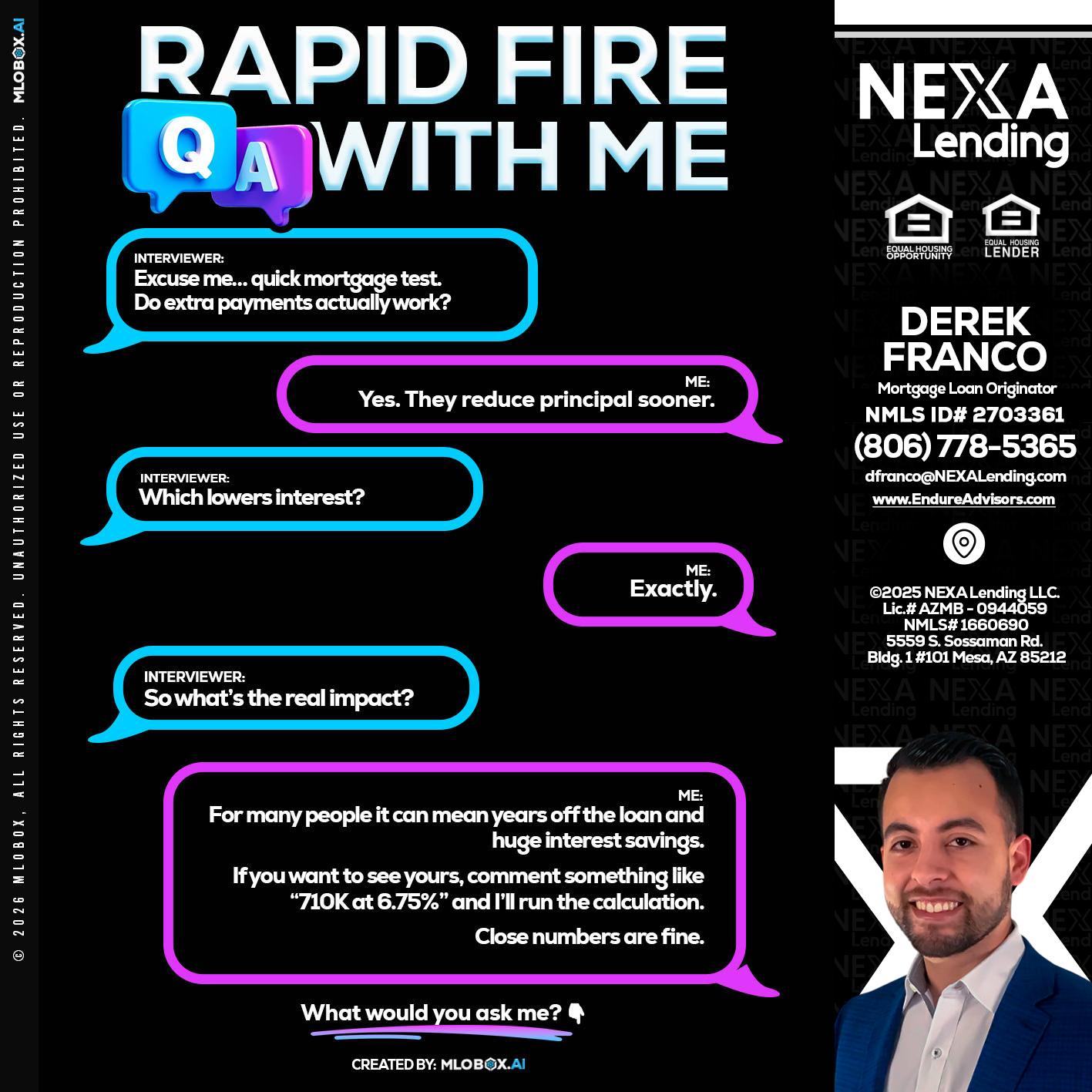 RAPID QA - Derek Franco -Mortgage Loan Originator