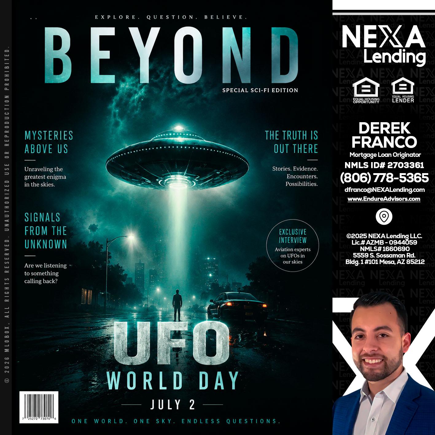 BEYOND - Derek Franco -Mortgage Loan Originator